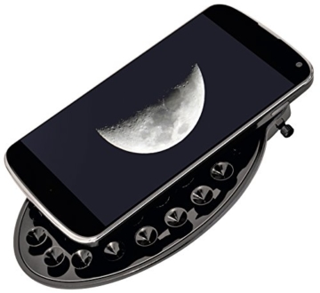Bresser Spiegelteleskop Pluto EQ 114/500 mit Smartphone Adapter -