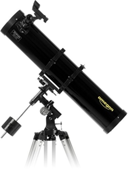 Omegon Teleskop N 130/920 EQ-2, Spiegelteleskop mit 130mm Öffnung und 920mm Brennweite -